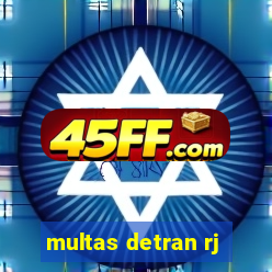 multas detran rj